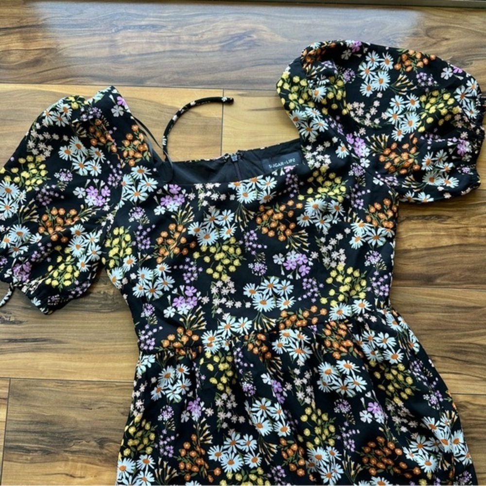 Sugar lips maxi boho floral dress S
